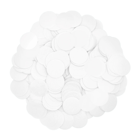 Papír konfetti 15 g – fehér Papír konfetti 15 g – fehér