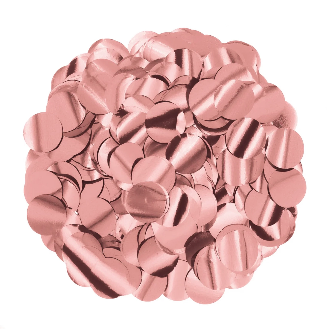 Papír konfetti 500 g – rose gold