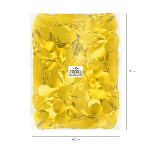Papír konfetti 500 g – arany Papír konfetti 500 g – arany