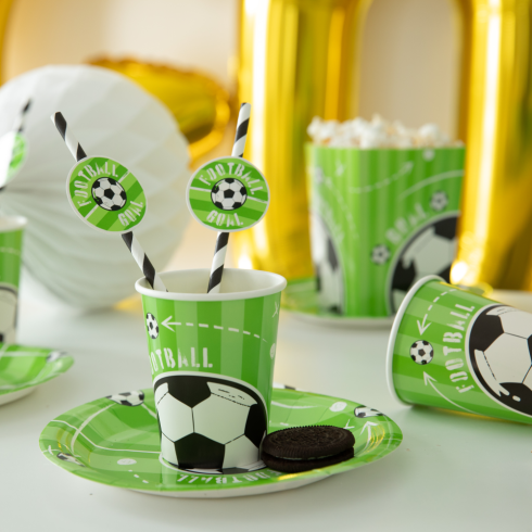Papír poharak Futball 220 ml, 6 db Papír poharak Futball 220 ml, 6 db