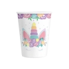 Pahare de hârtie Unicorn 220 ml, 6 buc.