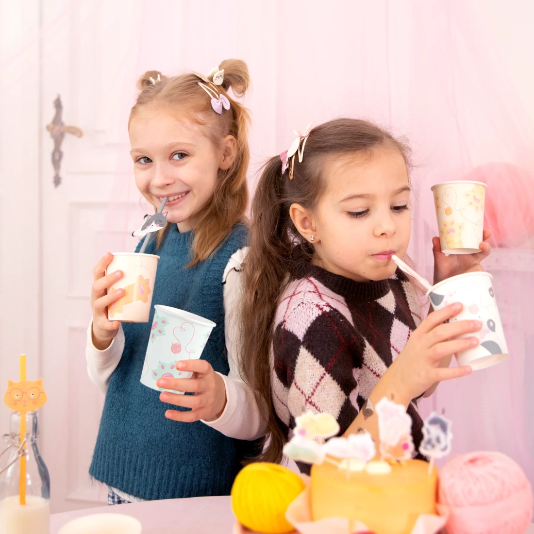 Papírpoharak Cicusok 220 ml, 6 db