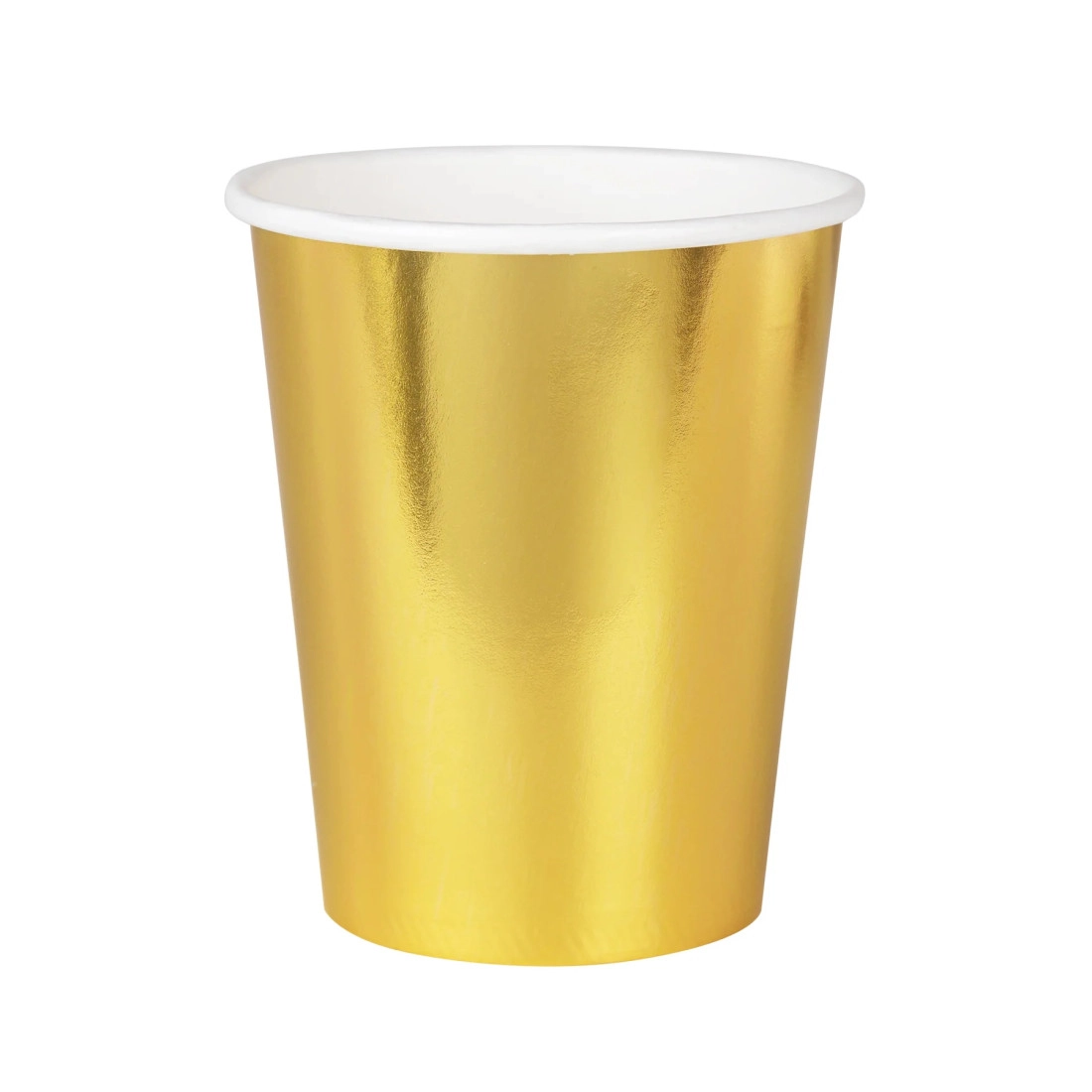 Arany papírpoharak – 220 ml, 6 db