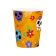 Papír poharak Halloweenre Mexikói motívumokkal 220 ml, 6 db Papír poharak Halloweenre Mexikói motívumokkal 220 ml, 6 db