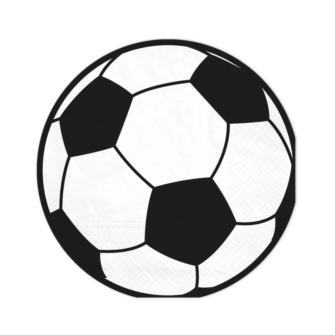 Papír szalvéták Futball labda, 10 db