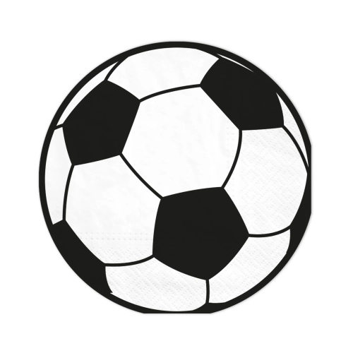 Șervețele de hârtie Minge de fotbal, 10 buc.
