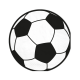 Papír szalvéták Futball labda, 10 db Papír szalvéták Futball labda, 10 db