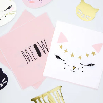 Papirnati prtički Mačka, 20 kosov