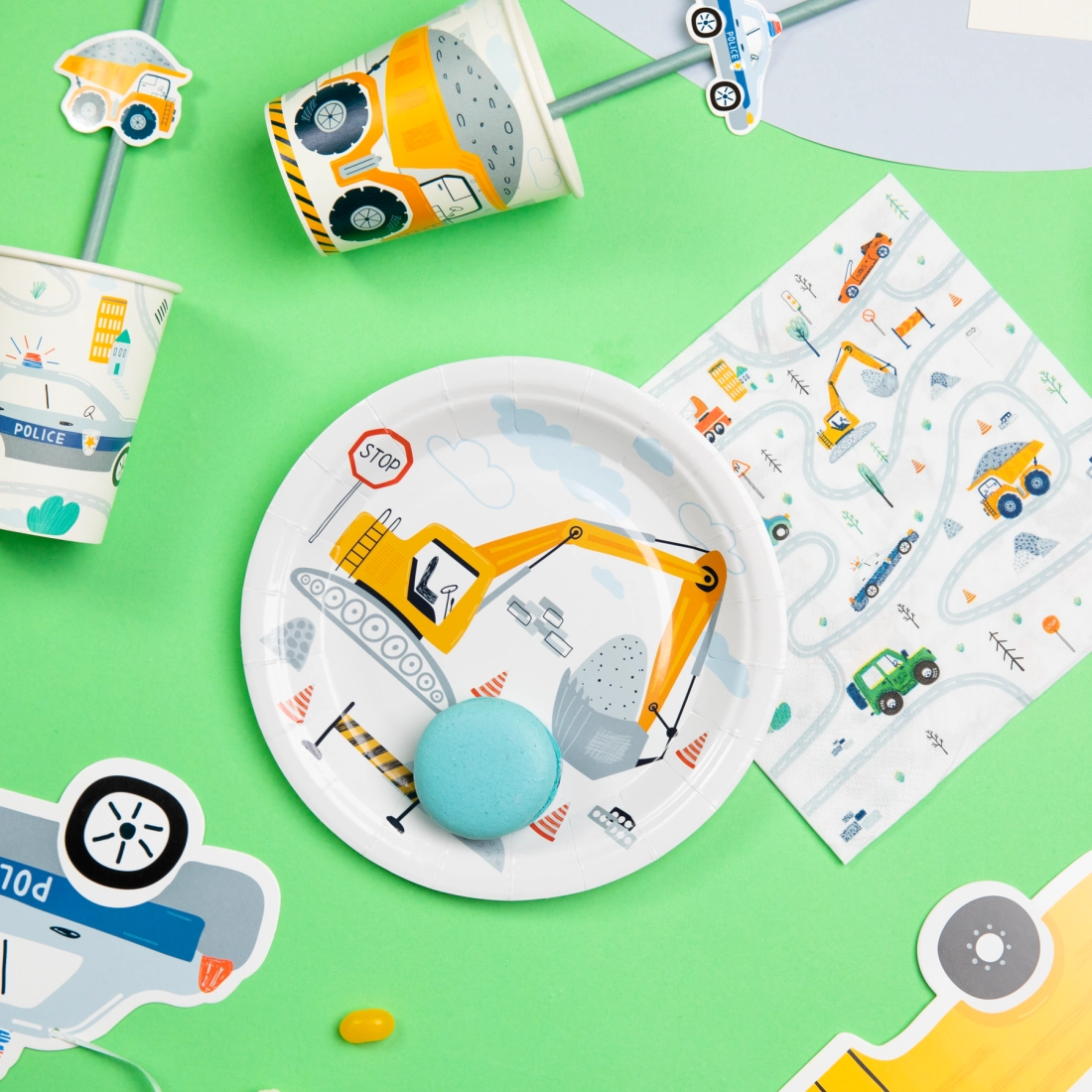 Farfurii din hârtie Cars, 6 buc.