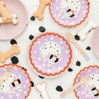 Papirnati krožniki Dalmatinec 18 x 18 cm, 6 kosov