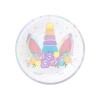 Farfurii din hârtie Unicorn, 6 buc.