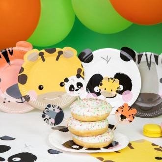 Papirnati krožniki Safari, 4 kosi