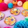 Farfurii din hârtie Halloween mexican, 18 cm – 6 buc.