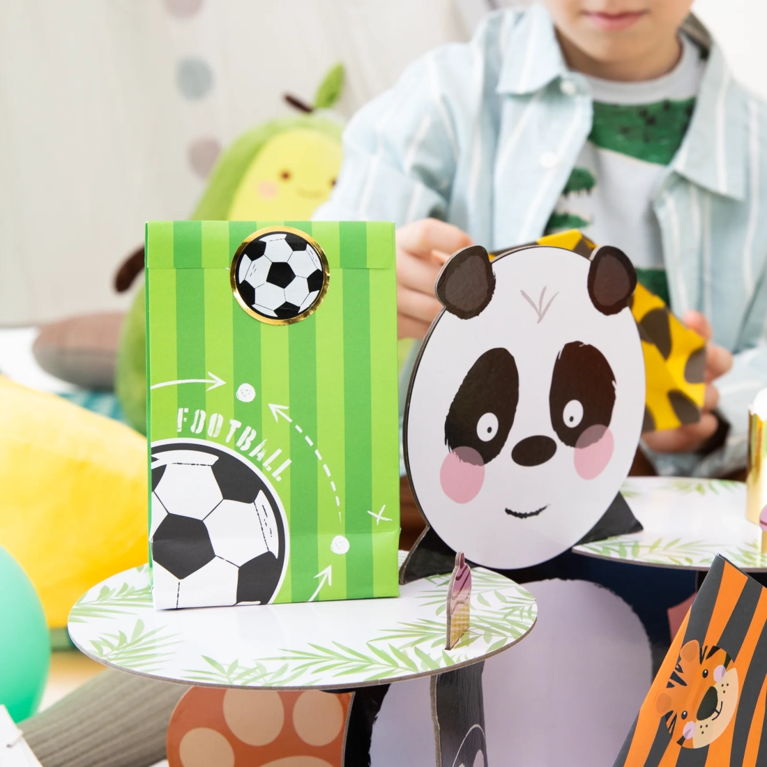 Focis papírzacskók édességekhez, 6 db