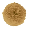 Papír pompon – barna, 25 cm