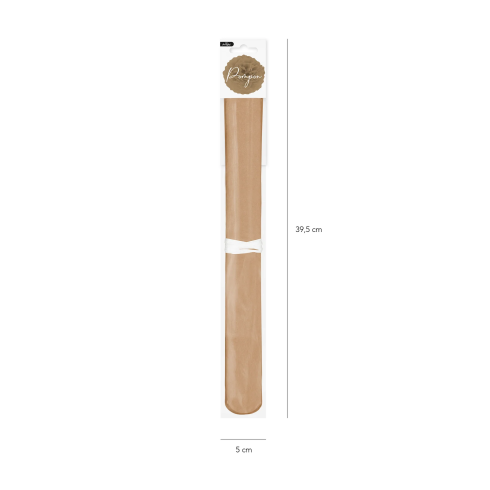 Papír pompon – barna, 35 cm Papír pompon – barna, 35 cm