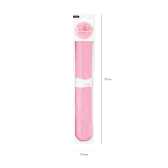 Papirnat pompom – rožnat, 25 cm