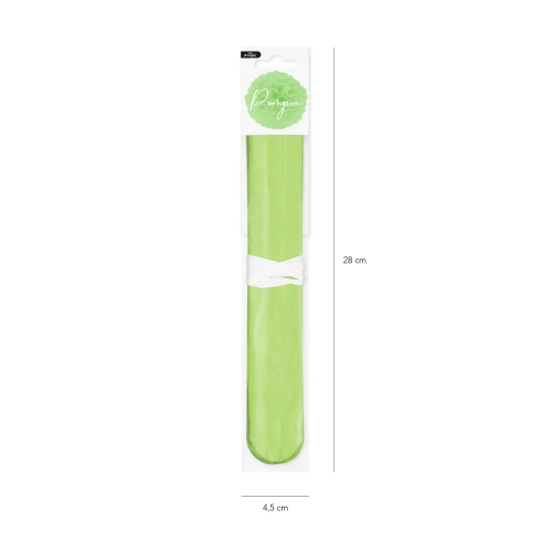 Papír pompom – zöld, 25 cm