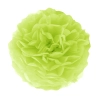 Pompom din hârtie – verde, 35 cm