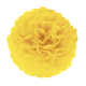 Papír pompom – sárga, 25 cm