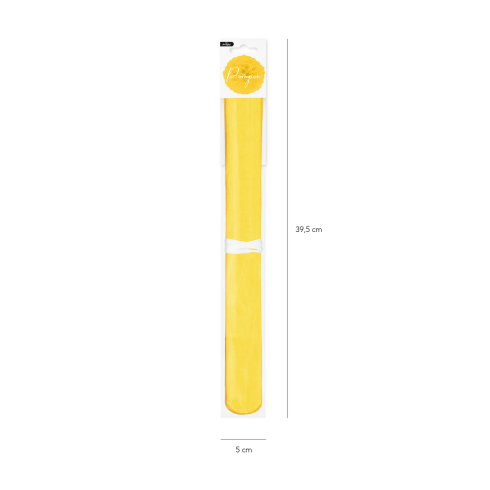 Papír pompom – sárga, 35 cm Papír pompom – sárga, 35 cm