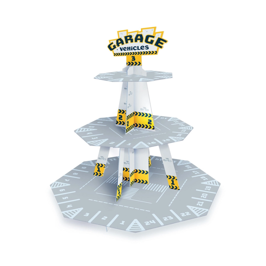 Suport din hârtie pentru cupcakes și brioșe Cars