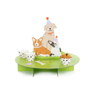 Papirnato stojalo za cupcakes in mafine Psički