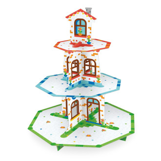 Papirnato stojalo za torte, cupcakes in mafine – komplet 34 × 46 cm