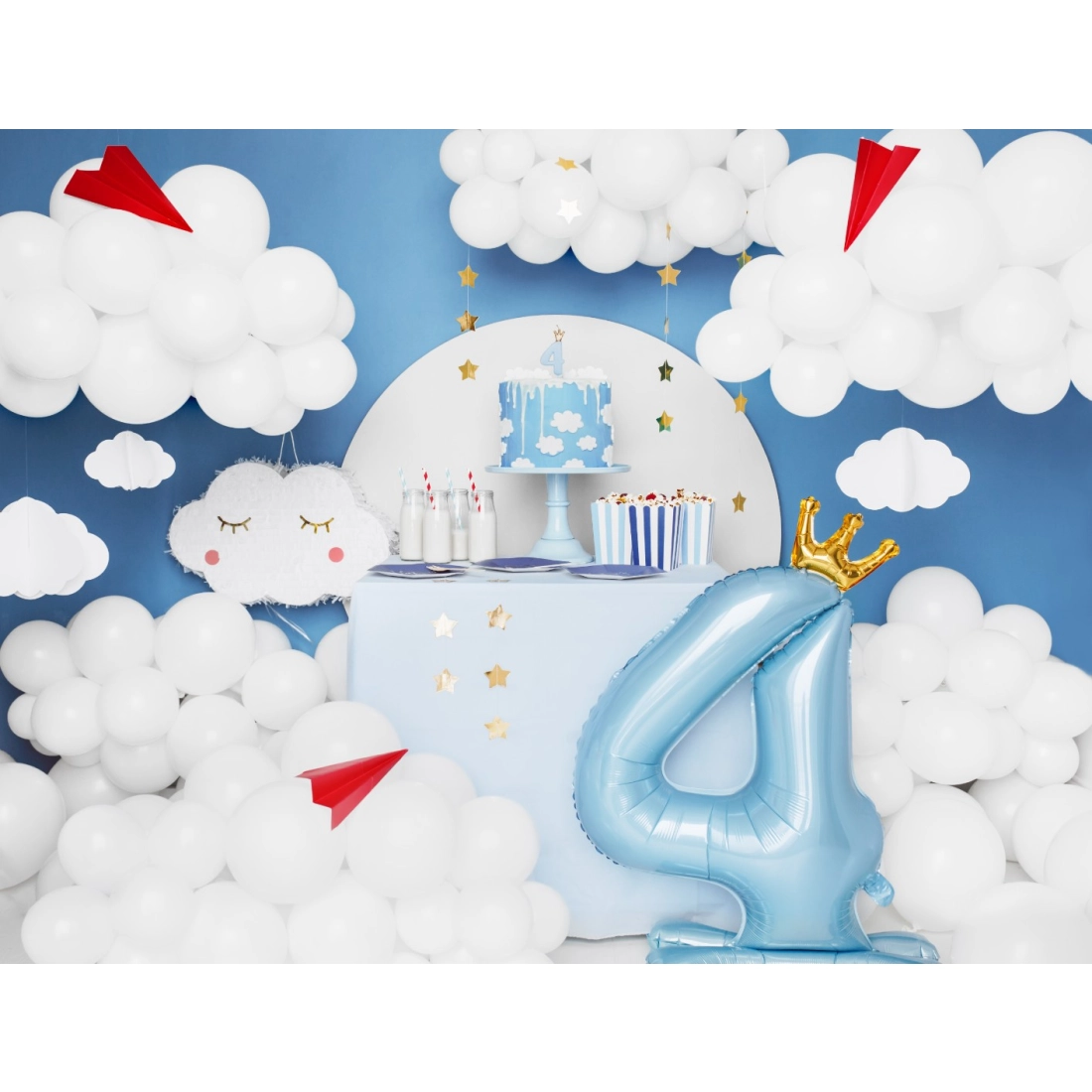 Party pináta Felhő, 50 x 32 x 9 cm