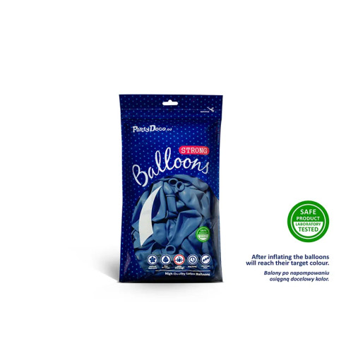 Erős pasztell léggömbök 12 cm búzavirágkék – 100 db, tartós latex Erős pasztell léggömbök 12 cm búzavirágkék – 100 db, tartós latex