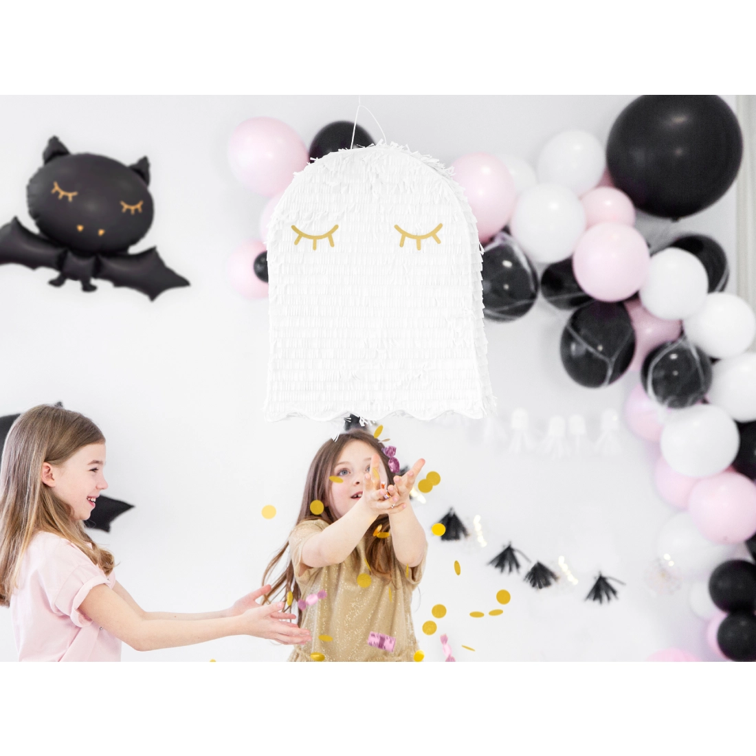 Fehér Szellem piñata 41,5×50×10 cm