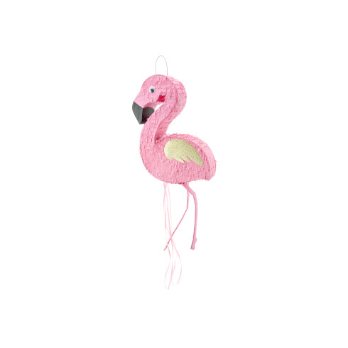 Piñata flamingó 25x55x8 cm