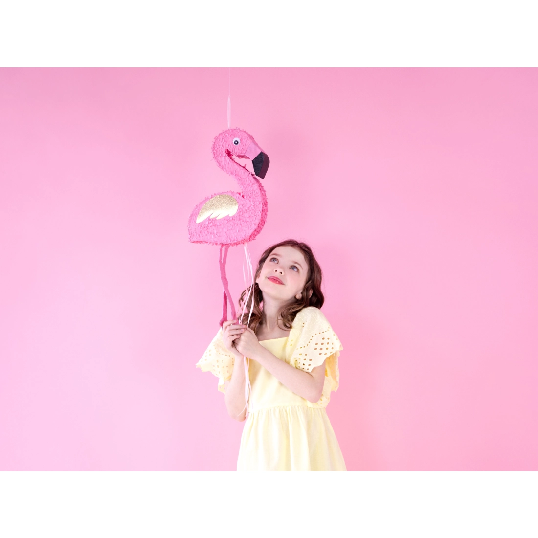 Piñata flamingó 25x55x8 cm