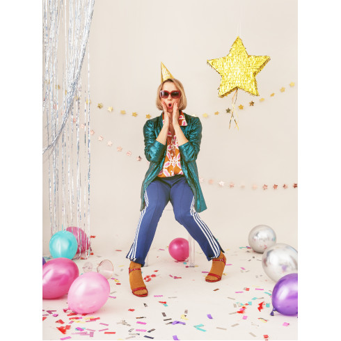 Pinača zvezda zlata 44,5 × 42,5 × 9 cm