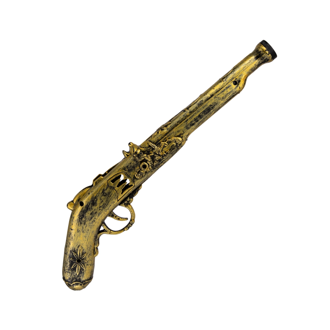 Kalózpisztoly arany-fekete