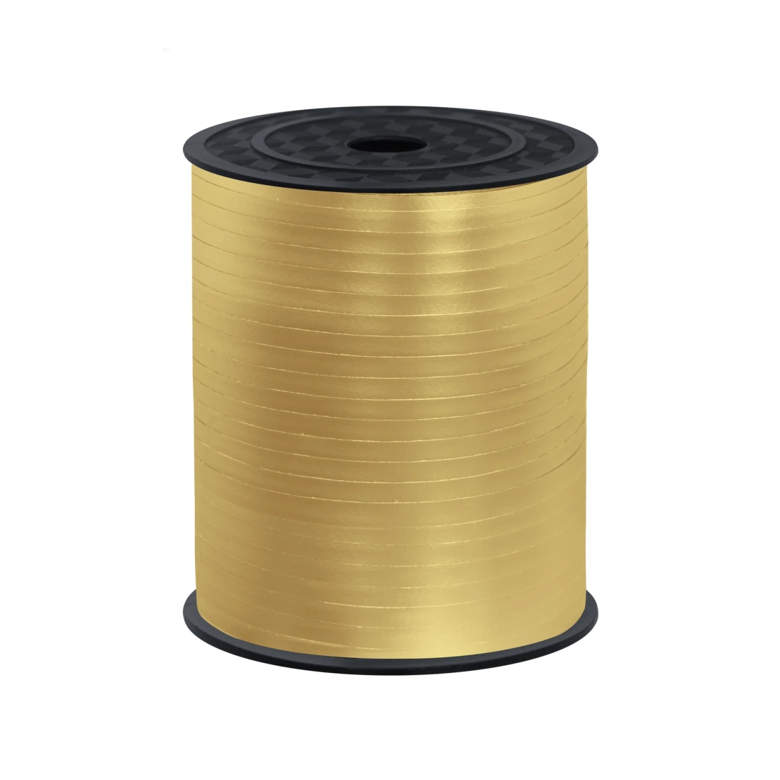 Panglică din plastic, cromată auriu – 225 m