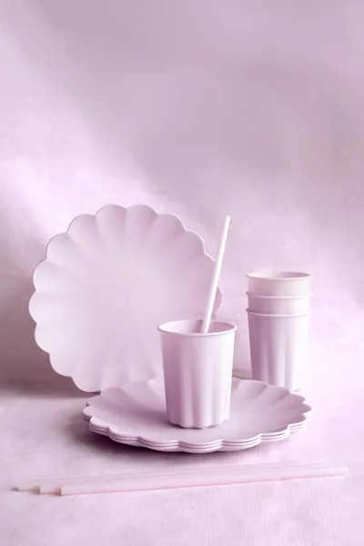 Műanyag lila poharak 220 ml, 4 db Műanyag lila poharak 220 ml, 4 db