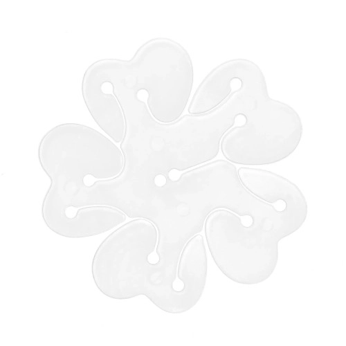 Cleme din plastic pentru baloane, conector pentru 5 baloane, pachet 100 buc.