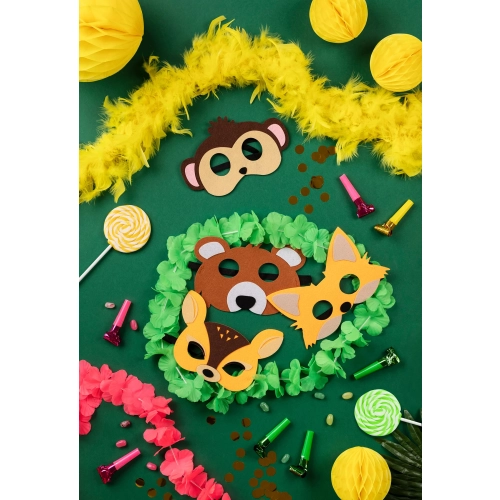 Mască din fetru maimuță, 1 buc.