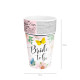 Bride to Be pohár virágmintával 220 ml – 6 db Bride to Be pohár virágmintával 220 ml – 6 db