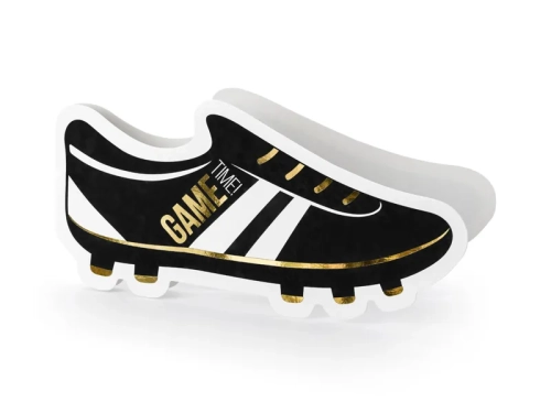 Meghívók születésnapi bulira – focicipők, 6 db