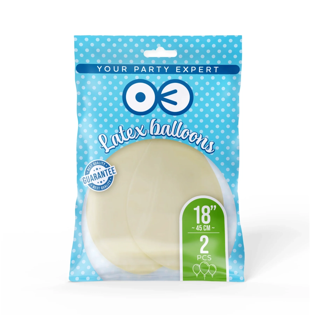 Baloane transparente 45 cm - 2 buc.