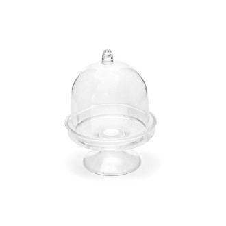 Prosojen mini stojalo za slaščice 5,5×7,5 cm – set 3 kosov