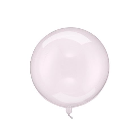 Átlátszó rózsaszín Bobo lufi, 40 cm Átlátszó rózsaszín Bobo lufi, 40 cm