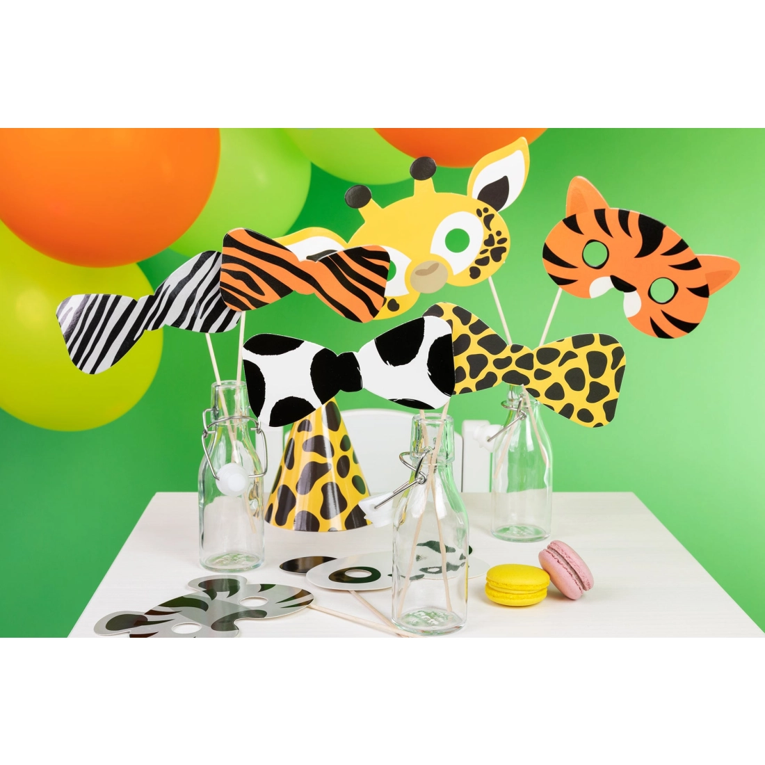 Fotózási kellékek – Szafari állatkák, 8 db