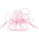 Rózsaszín organza tasakok 25 cm esküvői ajándékokhoz, 10 db Rózsaszín organza tasakok 25 cm esküvői ajándékokhoz, 10 db
