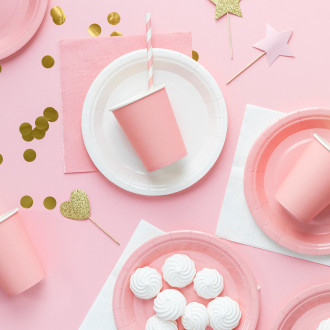 Rožnati prtički, 10 kosov