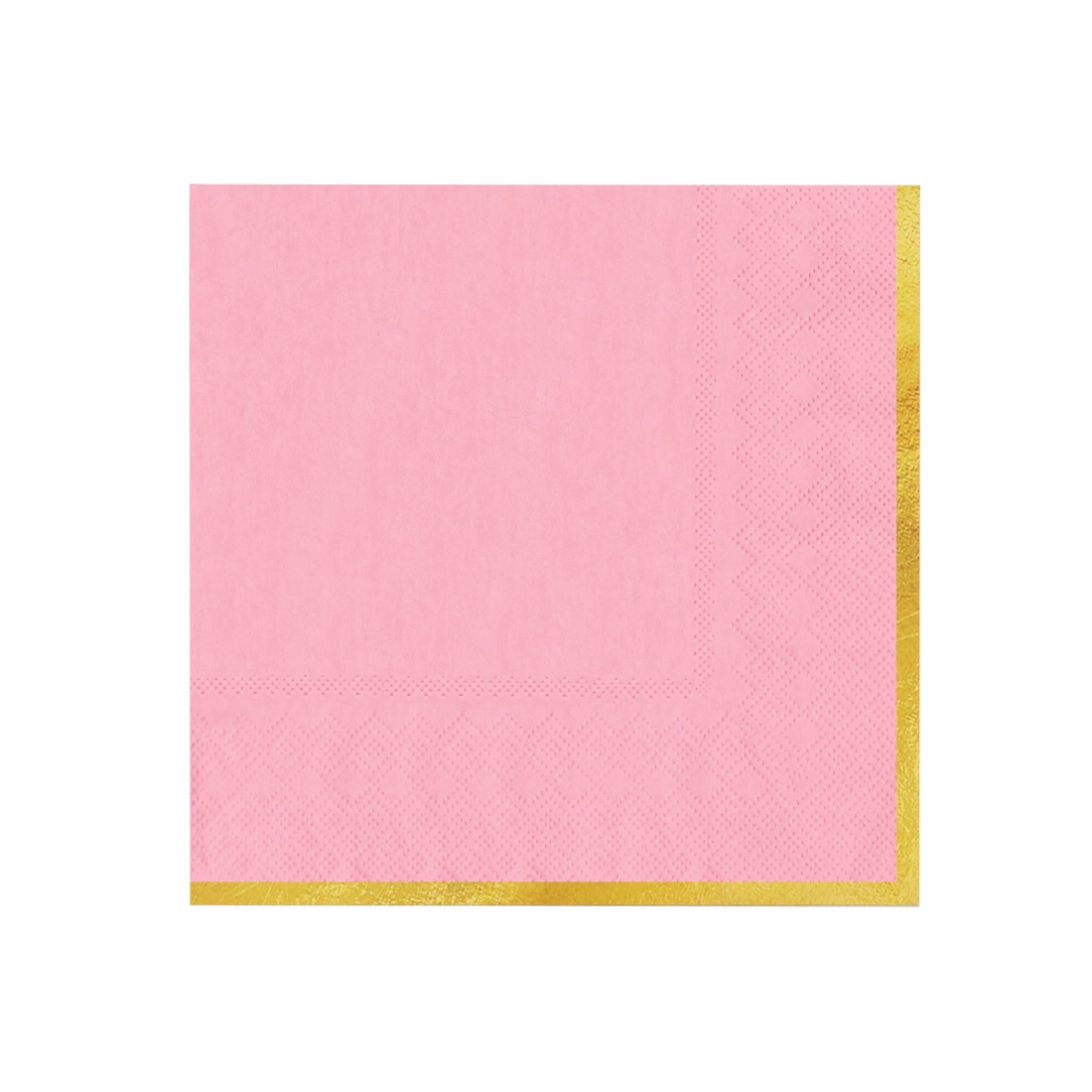 Șervețele roz Classic Gold – 10 buc.