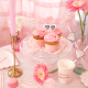 6 darabos tortadísz készlet „Bride to be” – Topperek lánybúcsúra