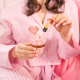 6 darabos tortadísz készlet „Bride to be” – Topperek lánybúcsúra